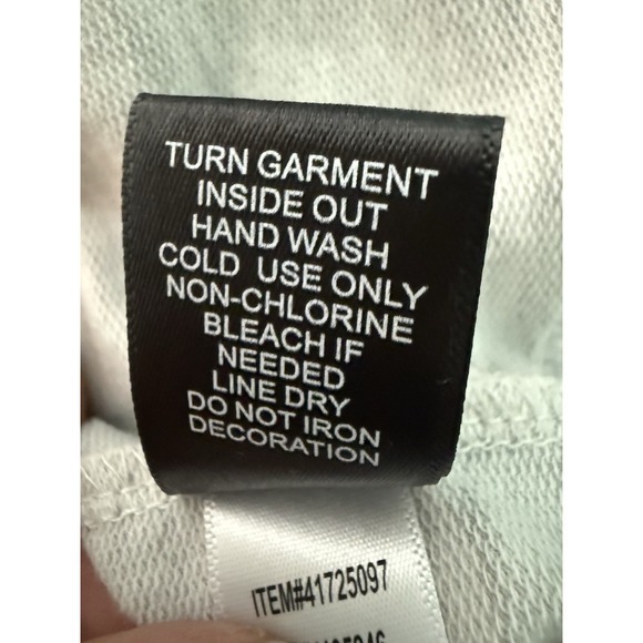 Torrid Gray Embellished Skull French Terry Sweatshirt Sz L Lightweight Bling - Picture 7 of 7